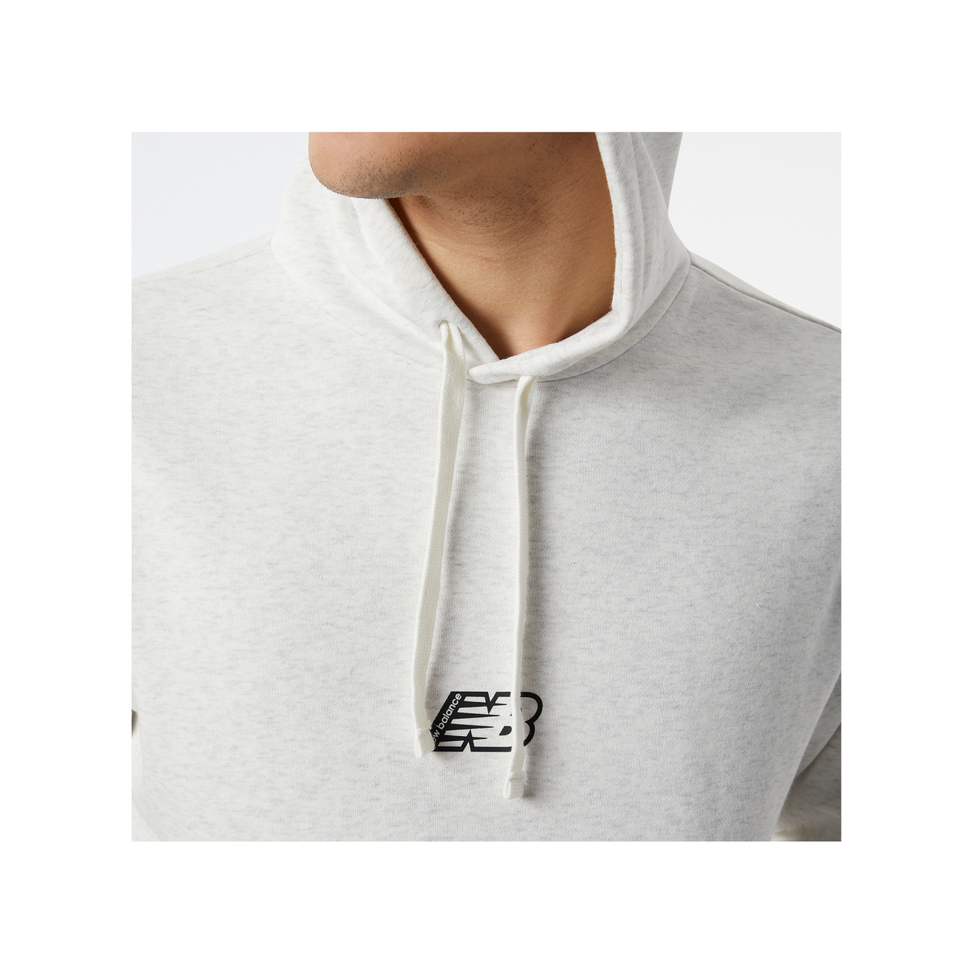 New Balance Essentials Fleece Hoody Grau FSAH
