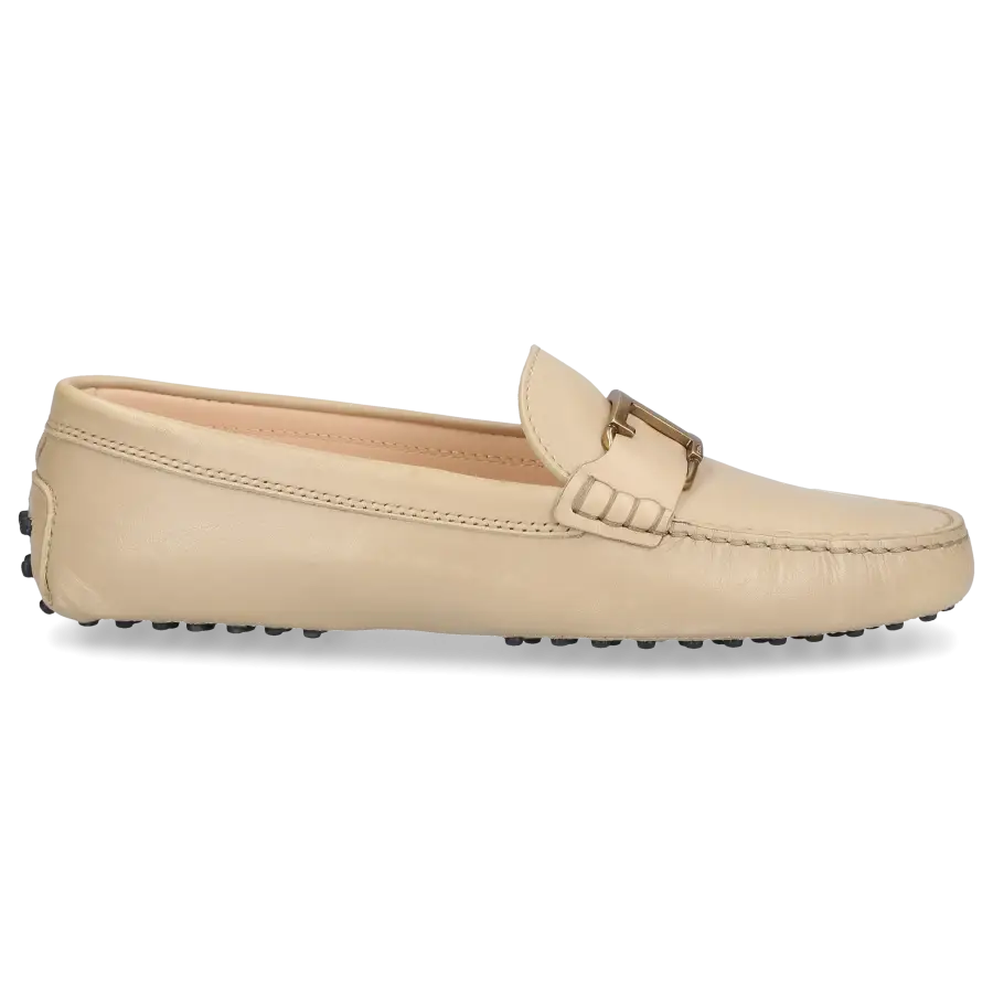 Tod's - Mokassins GOMMINO Kalbsleder - beige