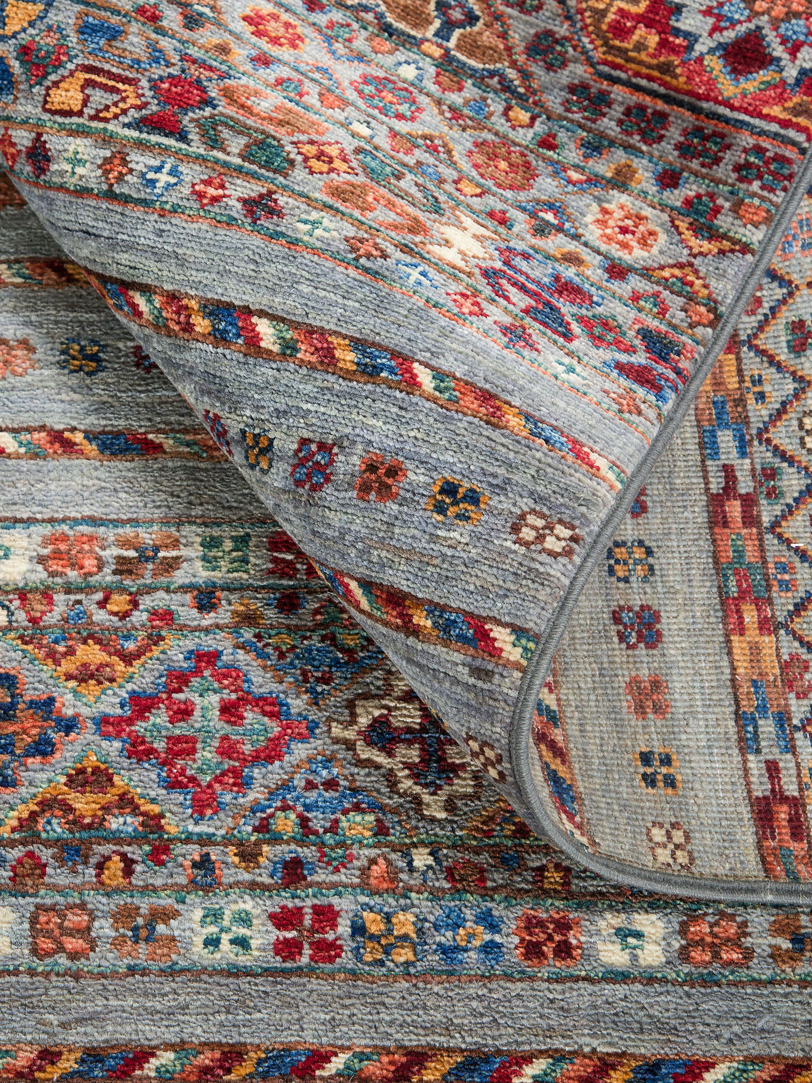 Chobi Schal ca. 205 x 291 cm, Unikat / Einzelstück