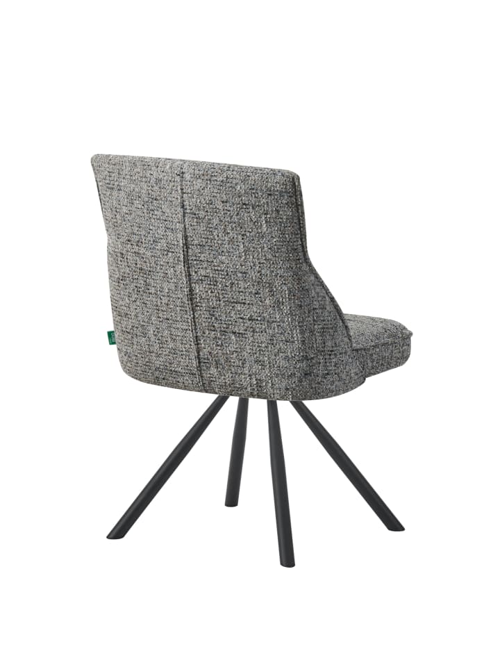 DUBI Möbel 2er-Set: Drehstuhl SERINA  in Dunkelgrau - (B)61 x (H)81 x  (T)62 cm günstig kaufen onesize