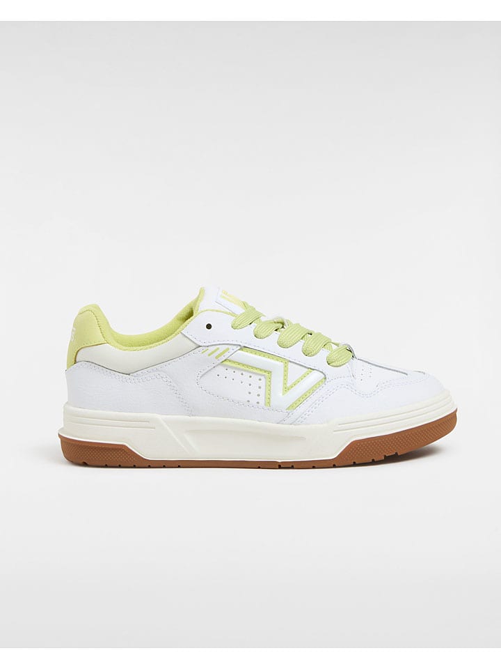 Vans Leder-Sneakers in Weiß günstig kaufen