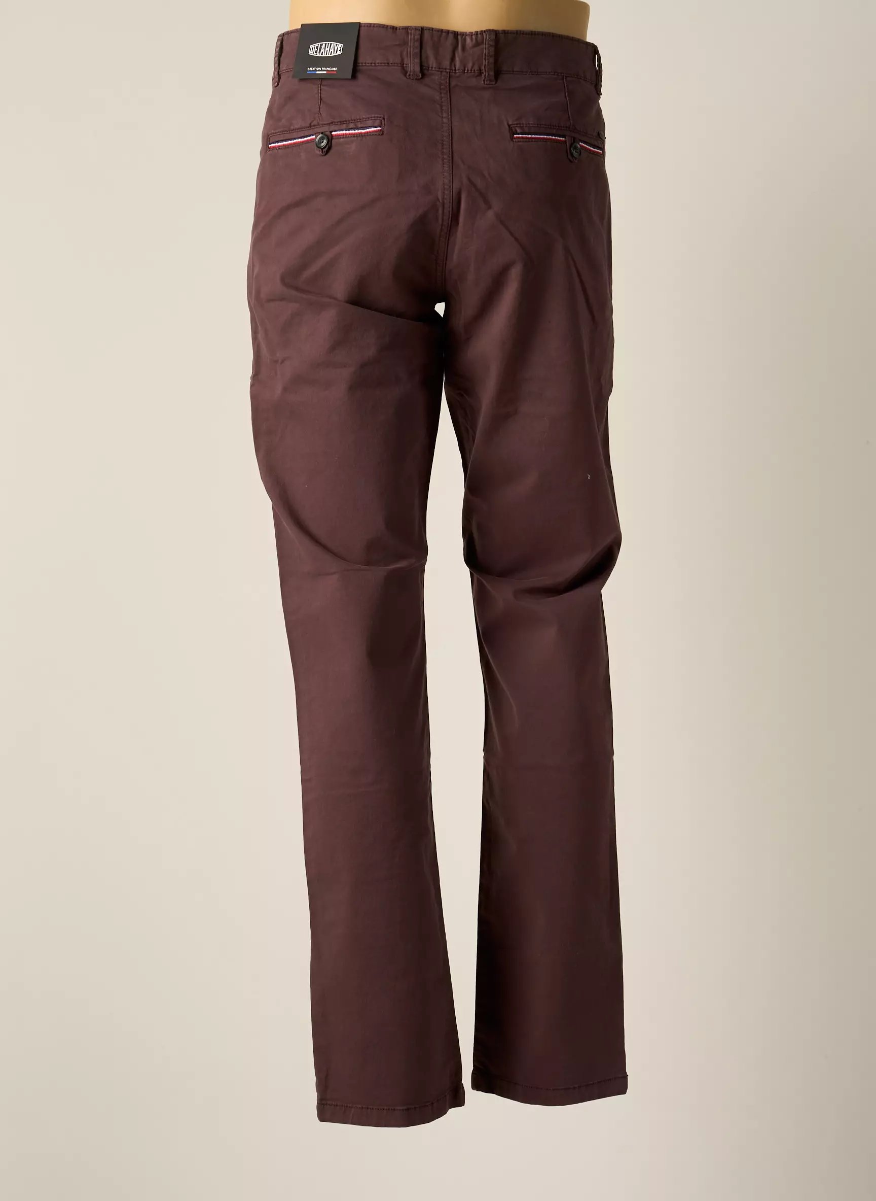 Delahaye Pantalons Chino Homme couleur violet