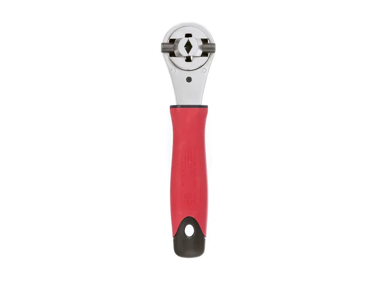 Chave de catraca multifuncional 8 em 1 PARKSIDE® com lubrificação e cabo bimaterial.