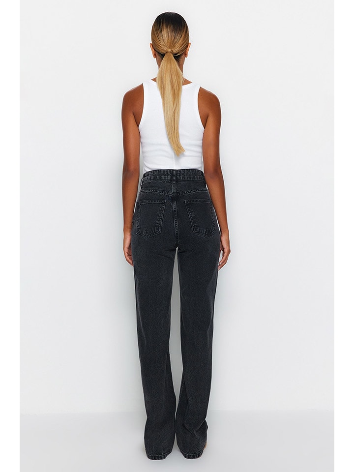 trendyol Jeans - Comfort fit - in Schwarz günstig kaufen