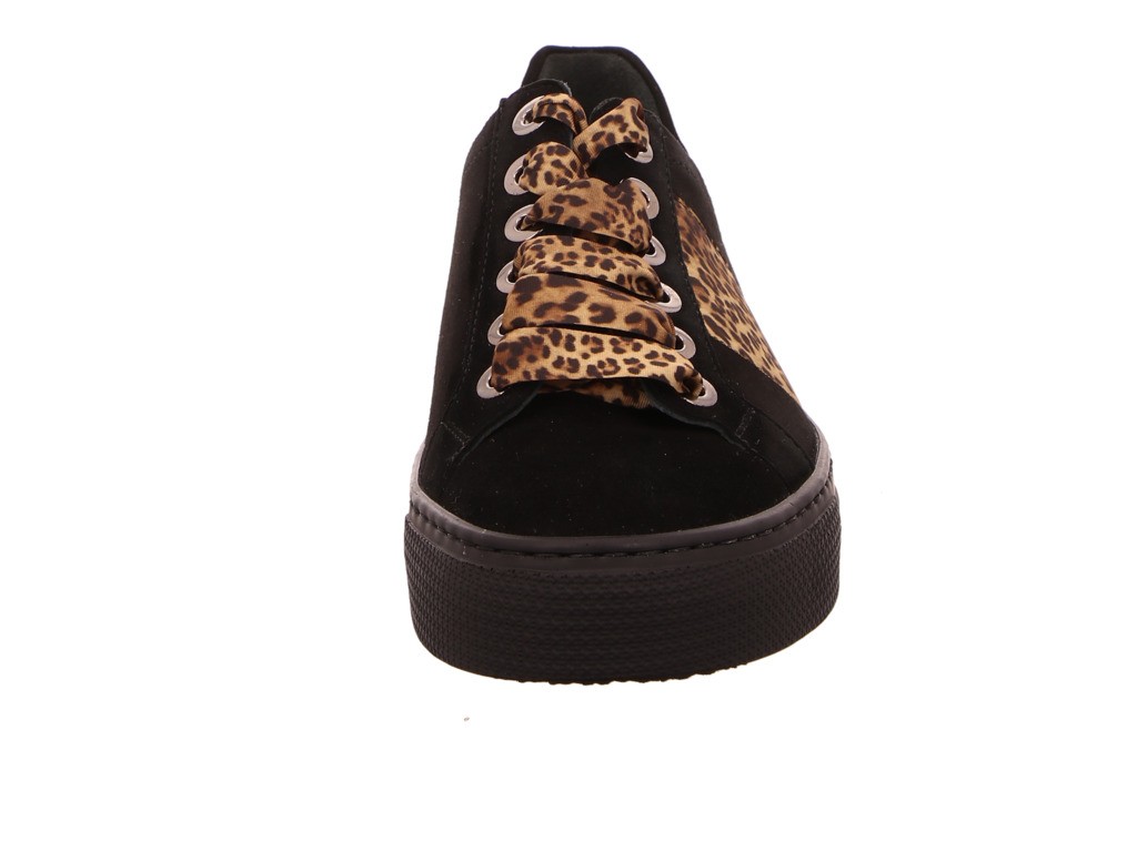 SEMLER Sneaker schwarz SAMT-CHEVRO