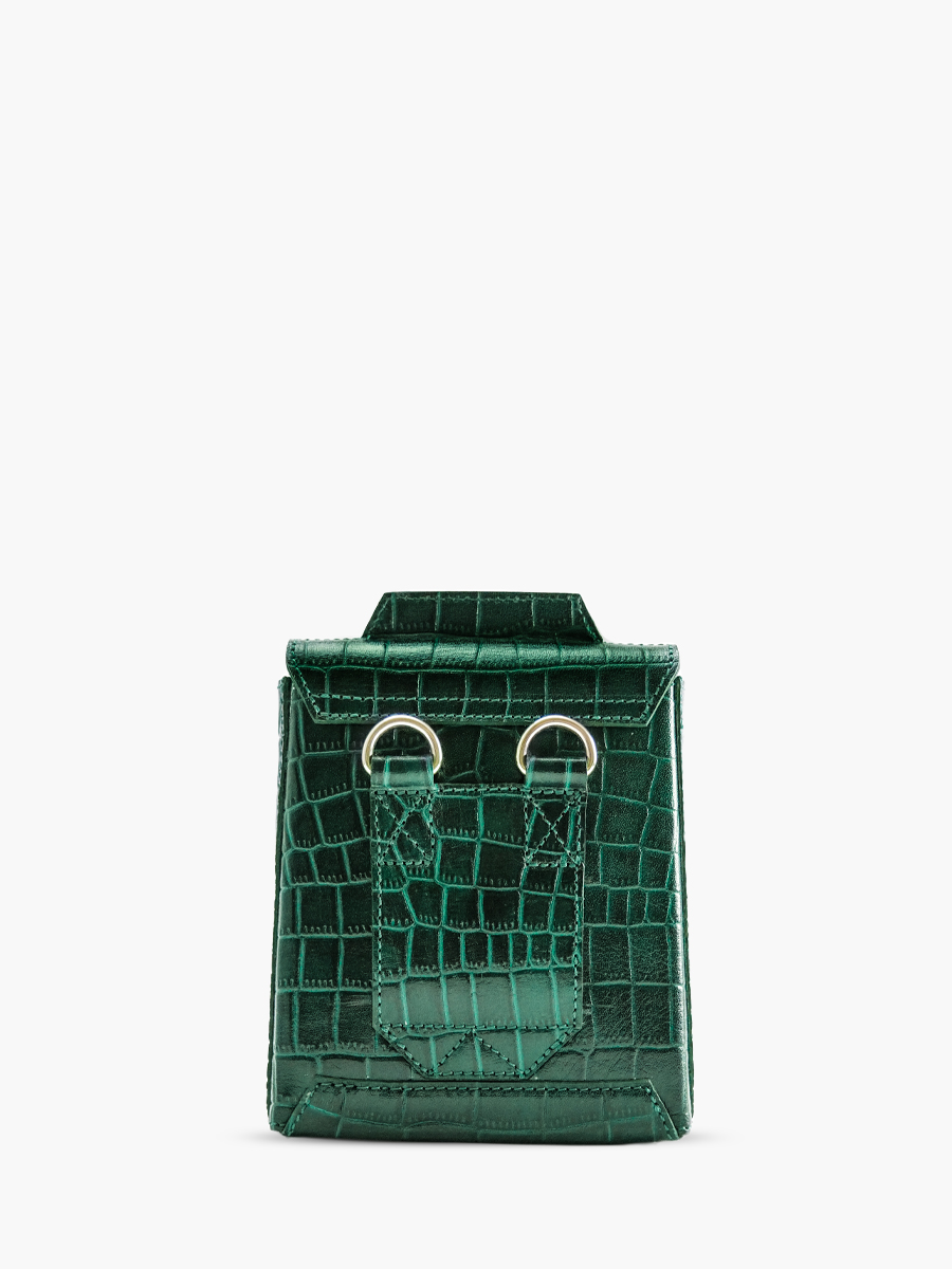 Agathe Alligator - Malachite