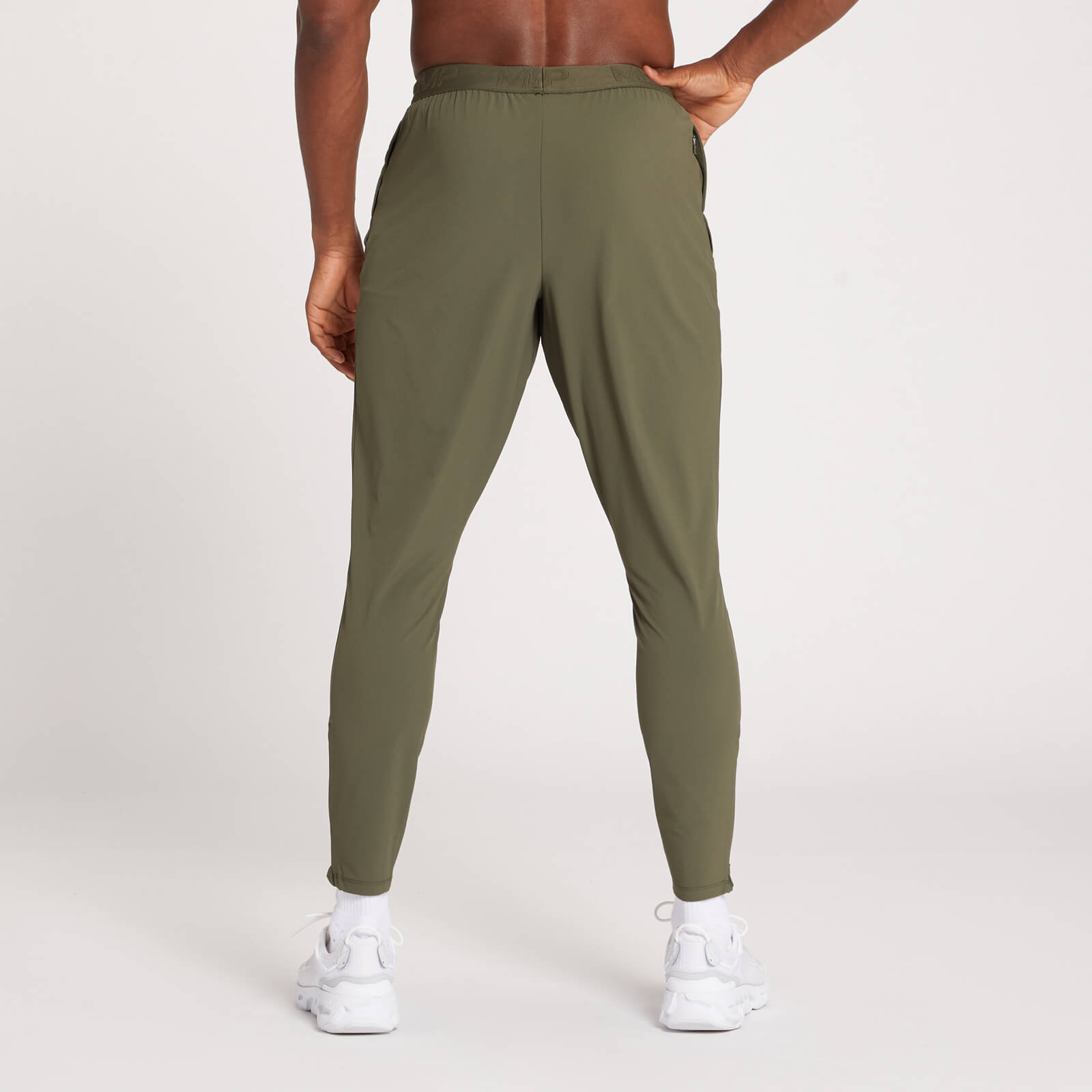 Jogging coupe slim MP Dynamic Training pour hommes – Vert kaki
