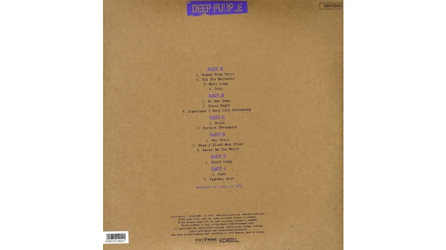 Live In Hong Kong (Ltd/3LP/Coloured/180g)