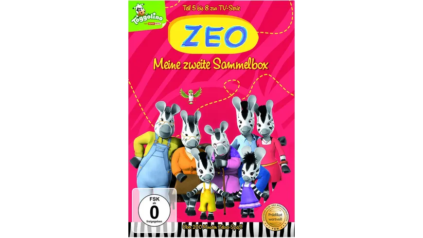 Zeo - Meine erste Sammelbox  Teil 5-8  [4 DVDs]