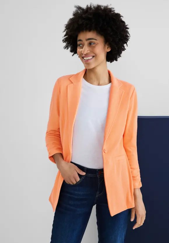 Street One Longblazer mit Raffung