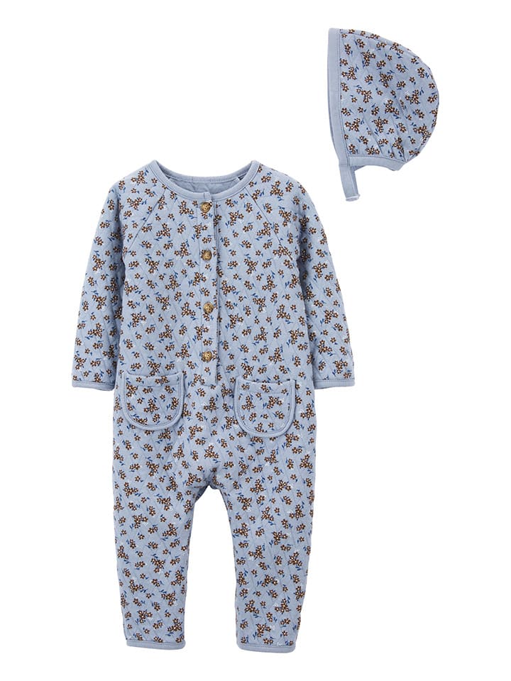 carter's 2tlg. Outfit in Blau günstig kaufen