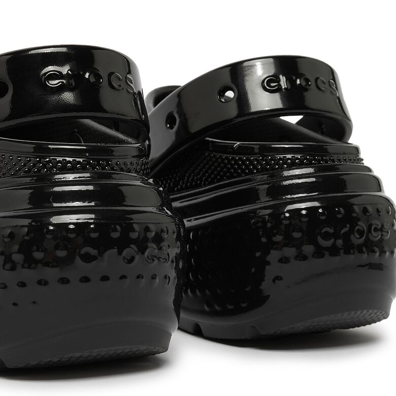 Crocs Stomp High Shine Clog black