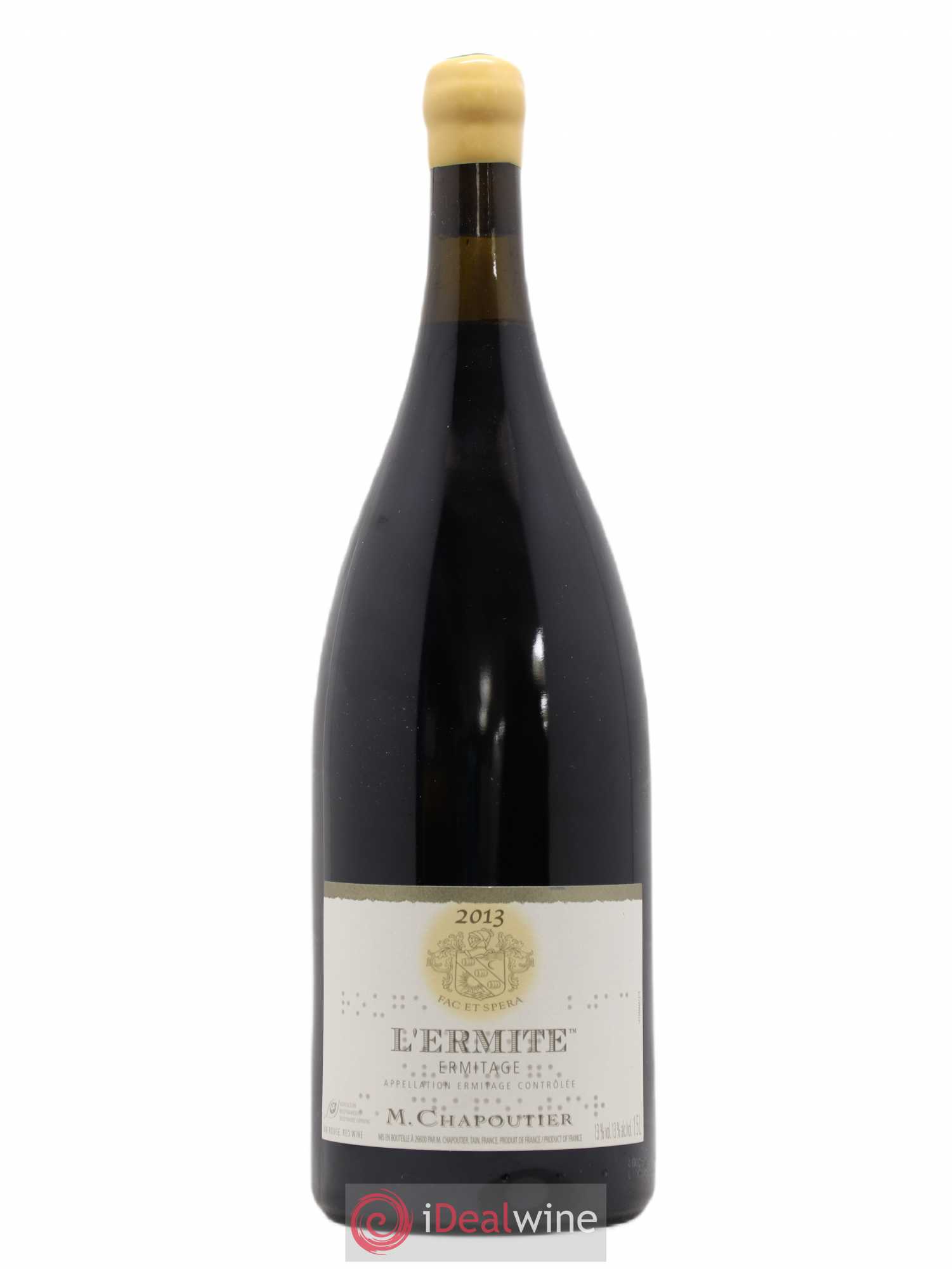 Hermitage Ermitage l'Ermite Chapoutier  2013 - Lot de 1 Magnum