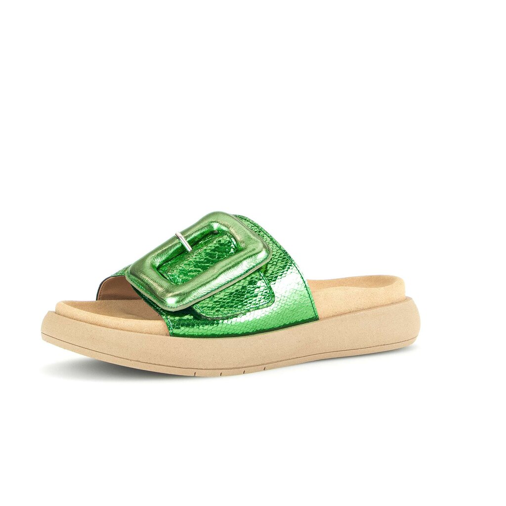 Gabor fashion Pantolette grün