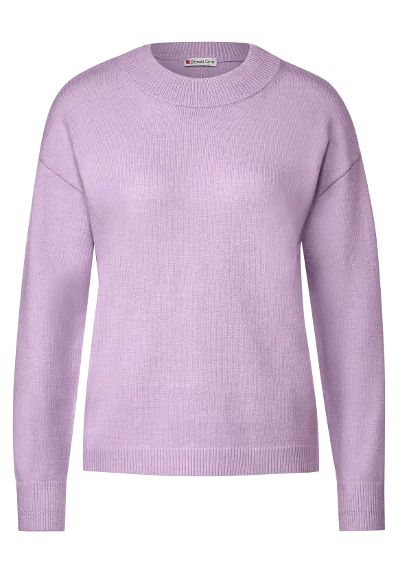 Street One Stehkragen Pullover