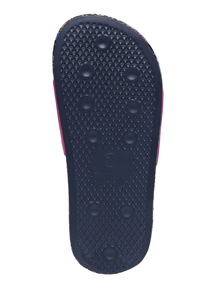 Kangaroos Pantoletten in Schwarz/Pink günstig kaufen