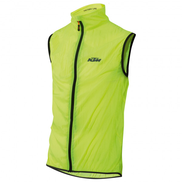 KTM - Factory Line Windbreaker Sleeveless - Fahrradweste