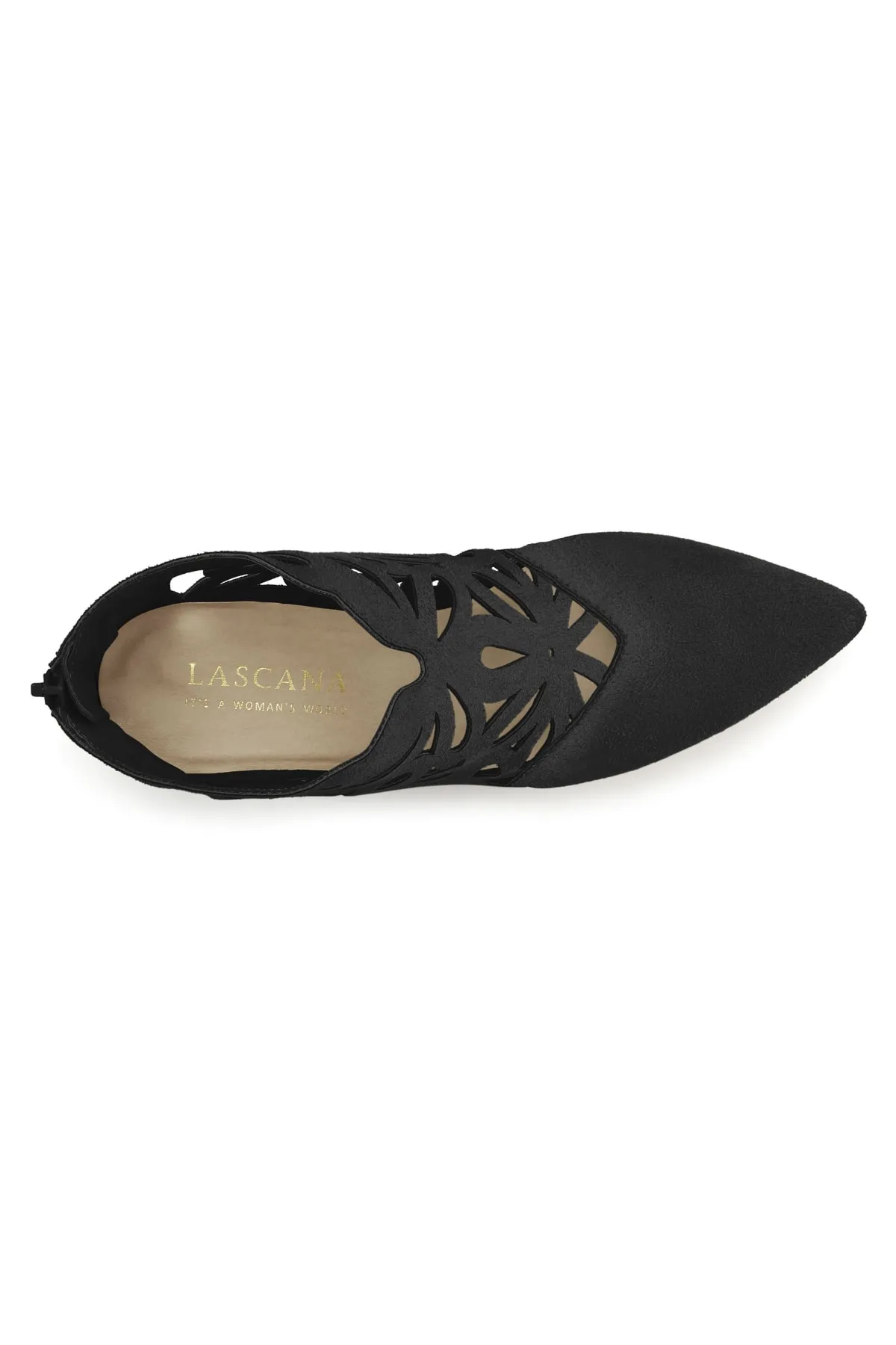 LASCANA  Stiefelette - Schwarz - Blockabsatz
