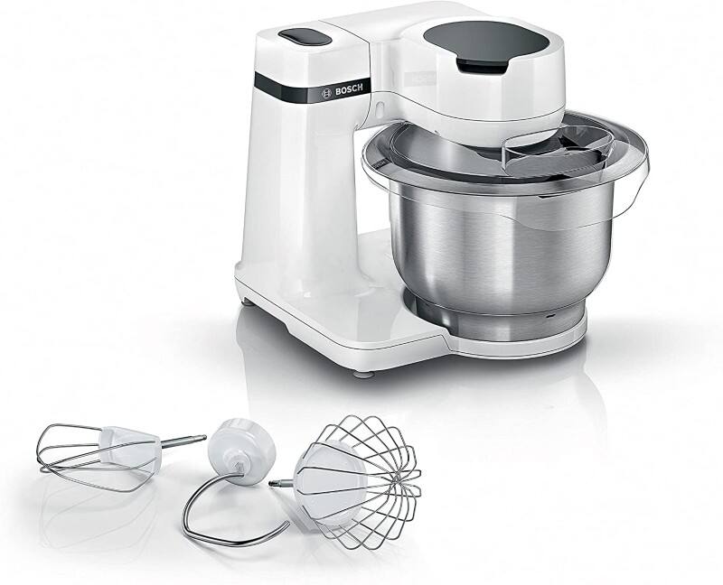 Bosch Küchenmaschine MUMS2EW00 3.8 L 700 Körper: Kunststoff, Schüssel: Edelstahl Weiß