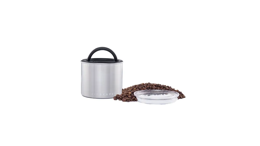 Airscape® Edelstahl-Aromabehälter klein silber