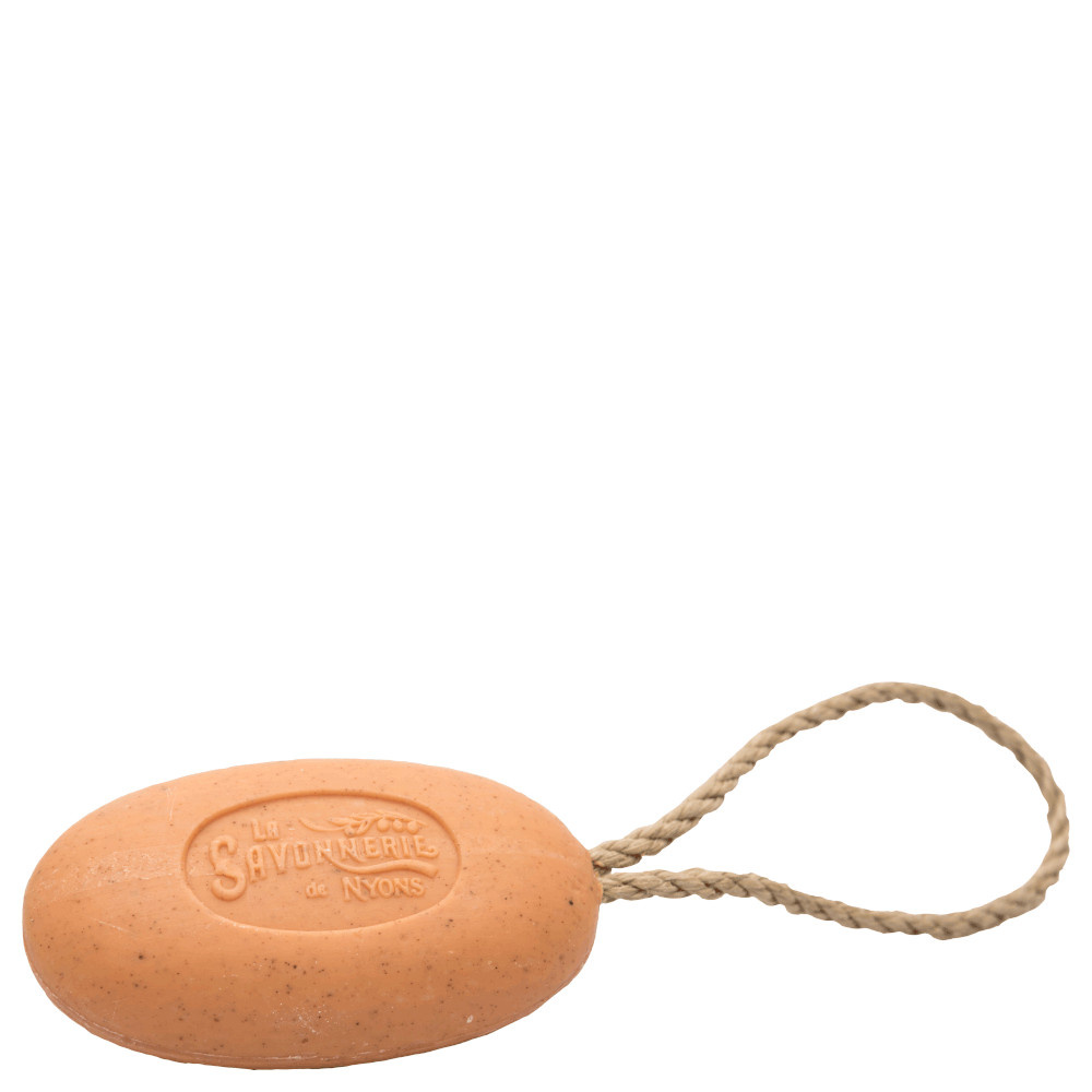 La savonnerie de nyons Savon 220g aux Noyaux d'Abricot à la Corde Savon