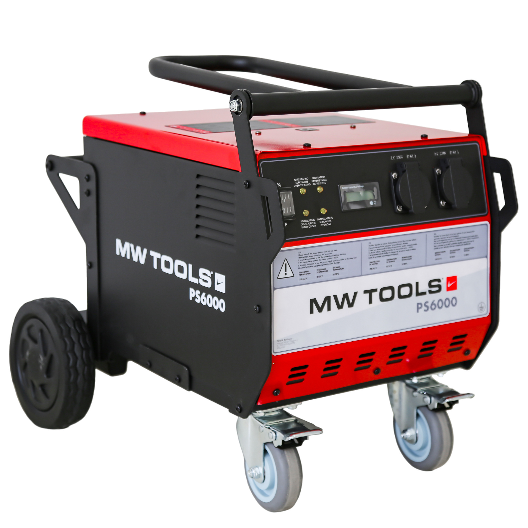 Metal Works 724562300 PS6000 Jėgainė 230V 5627 Wh 3,5 kW pramoninis vežimėlis