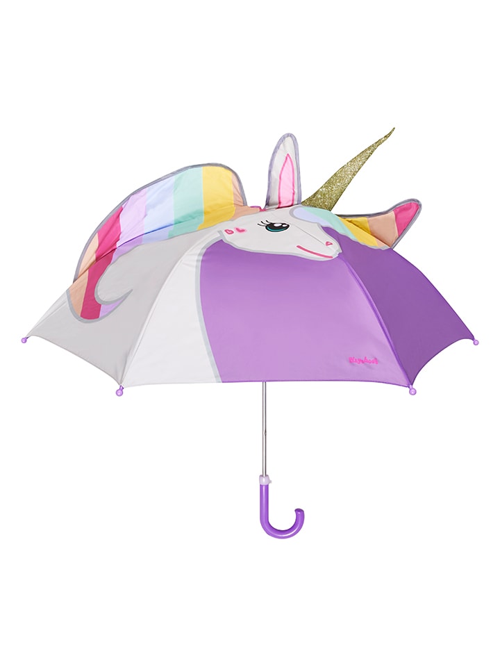 Playshoes Regenschirm in Flieder/ Weiß günstig kaufen onesize