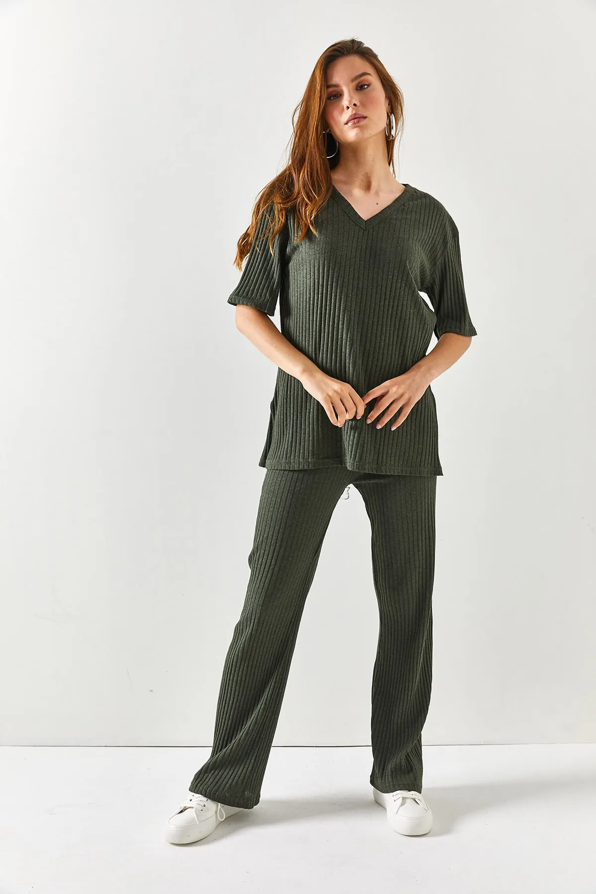 Olalook  Zweiteiler - Khaki - Regular Fit