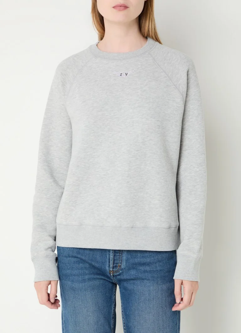 Zadig&Voltaire  Upper sweater met strass