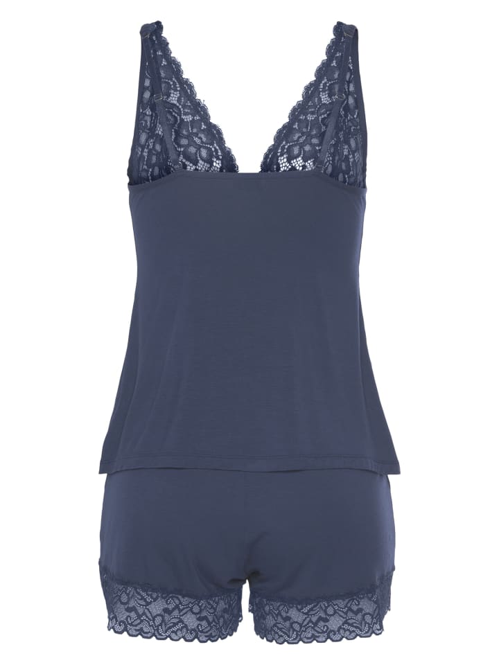 LASCANA Shorty in dunkelblau günstig kaufen