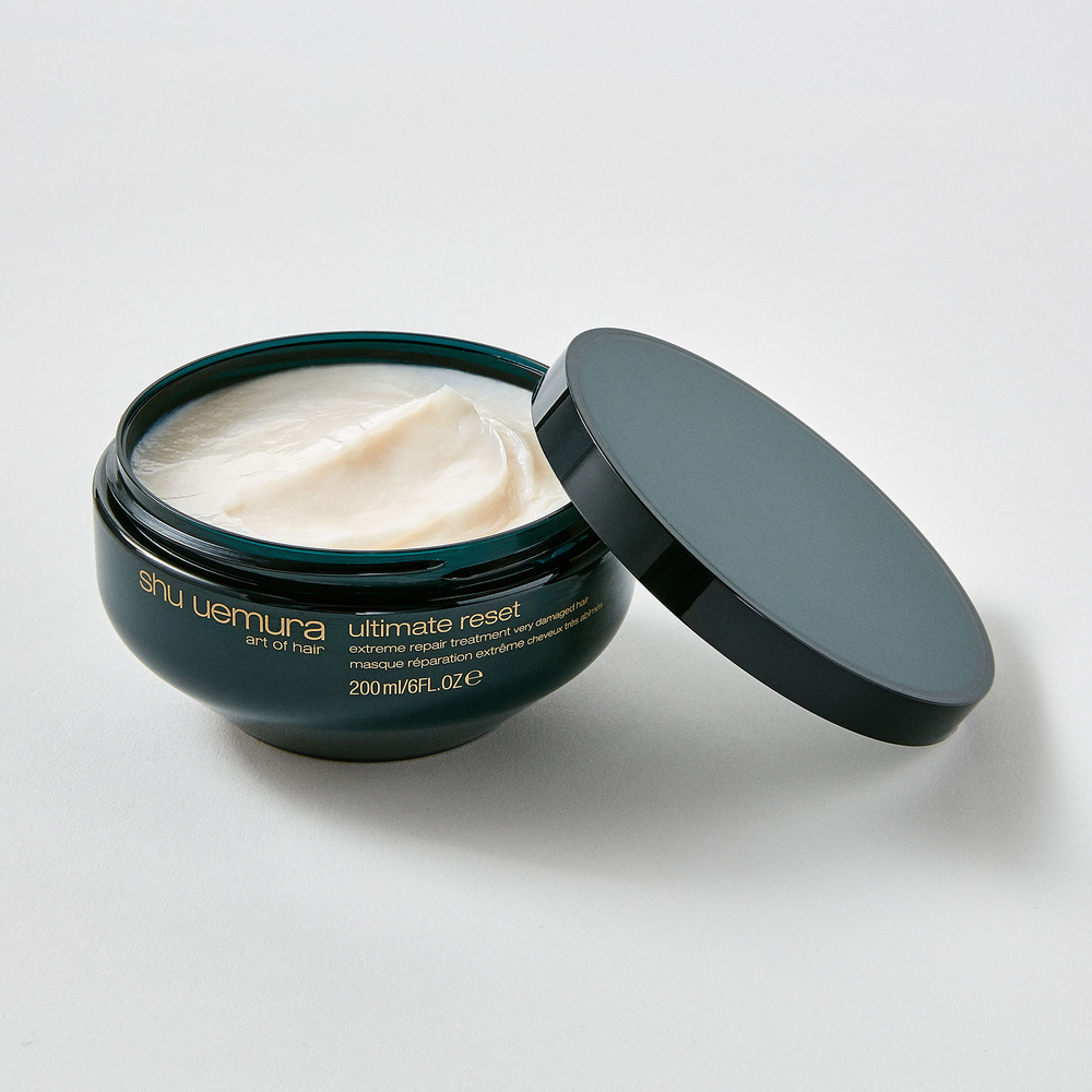 shu uemura art of hair masque ultimate reset masque cheveux très abimés