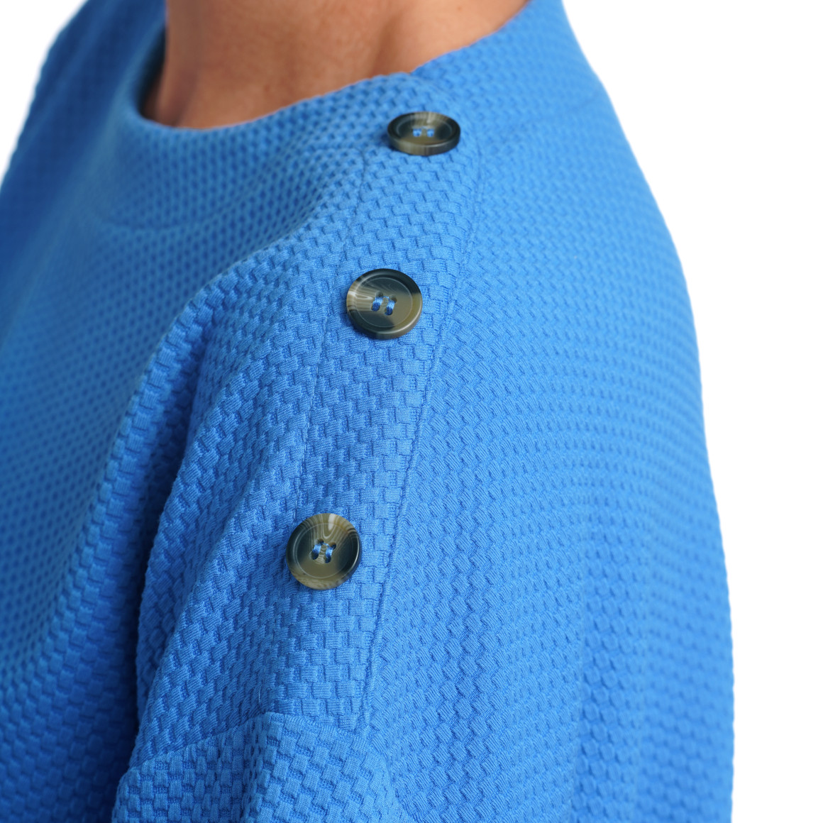 Damen Sweatshirt mit Strukturmuster