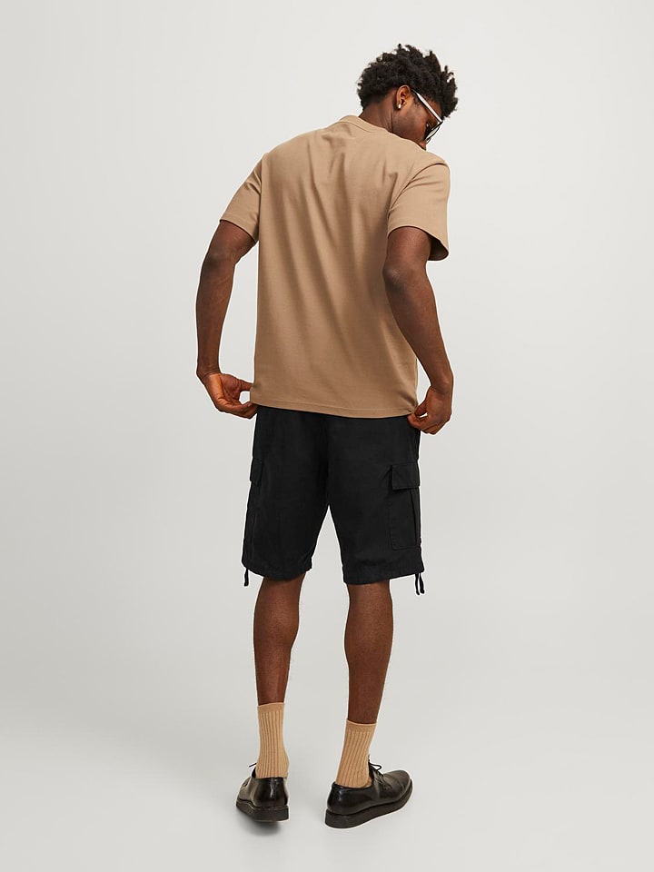 Jack & Jones Cargoshorts in Schwarz günstig kaufen
