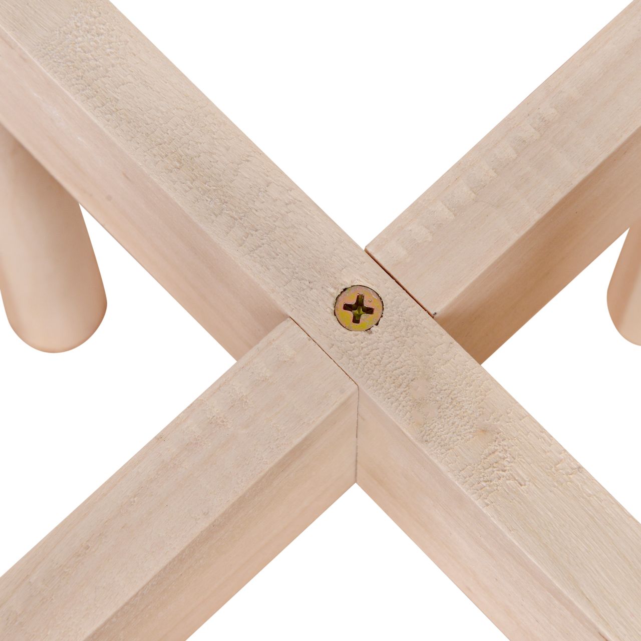 Outsunny Blumenständer 2er Set aus Holz Pflanzenständer Set