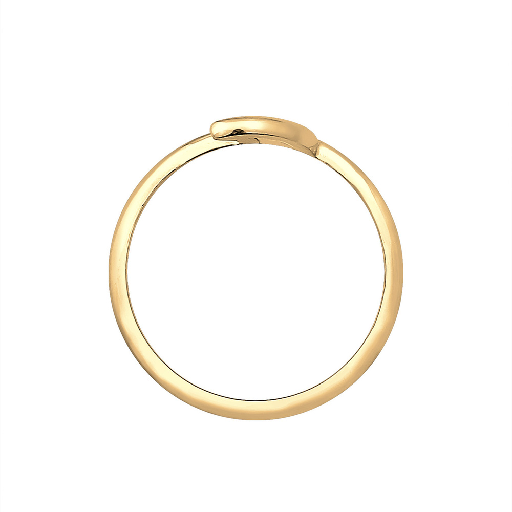 Elli Elli Bague Découpe Demi Lune Astro Bague Femme - (925/1000) Argent Bague