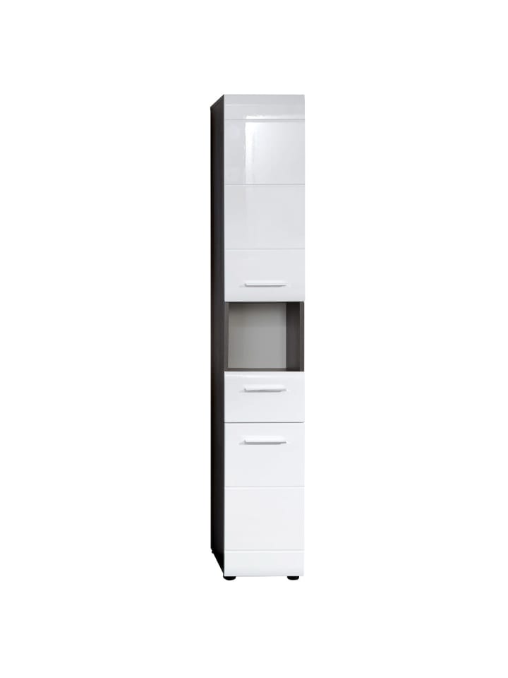 ebuy24 Badschrank Line Silber 30 x 31 cm günstig kaufen onesize