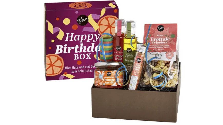 Gepp's Geschenkbox Happy Birthday 758 g