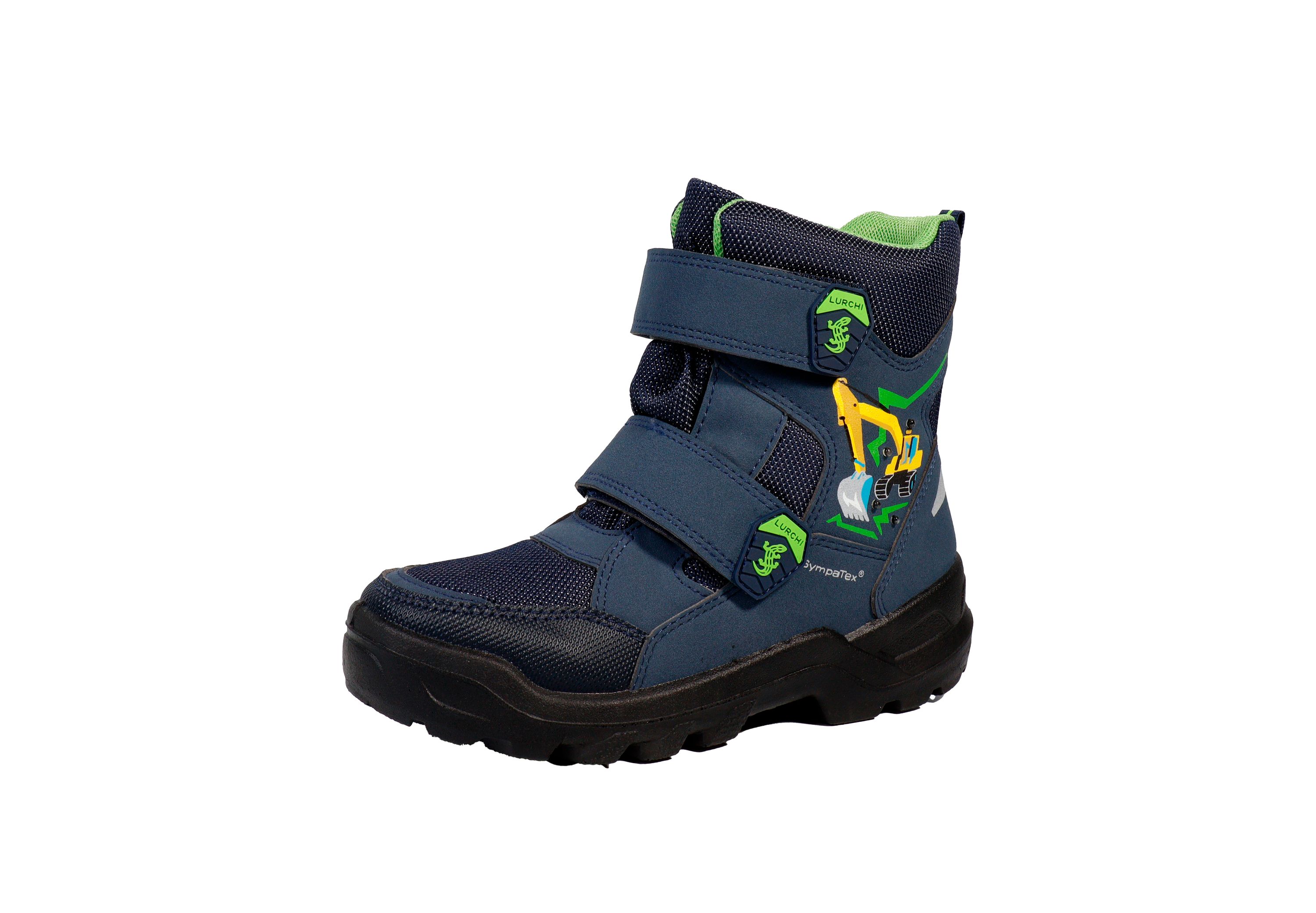 Lurchi Stiefel Kenai-SYMPATEX - dkblue-apple