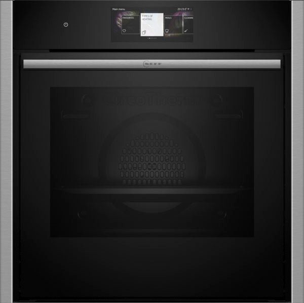 NEFF Einbaubackofen N 90 B64CT73N0, mit Teleskopauszug nachrüstbar, Hydrolyse