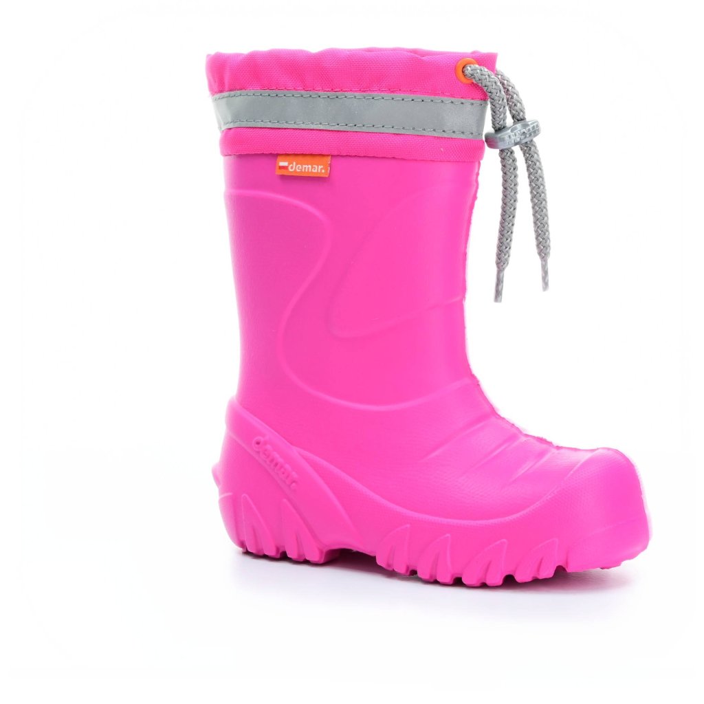 Demar Mammut Rosa mit Wollfutter Gummistiefel