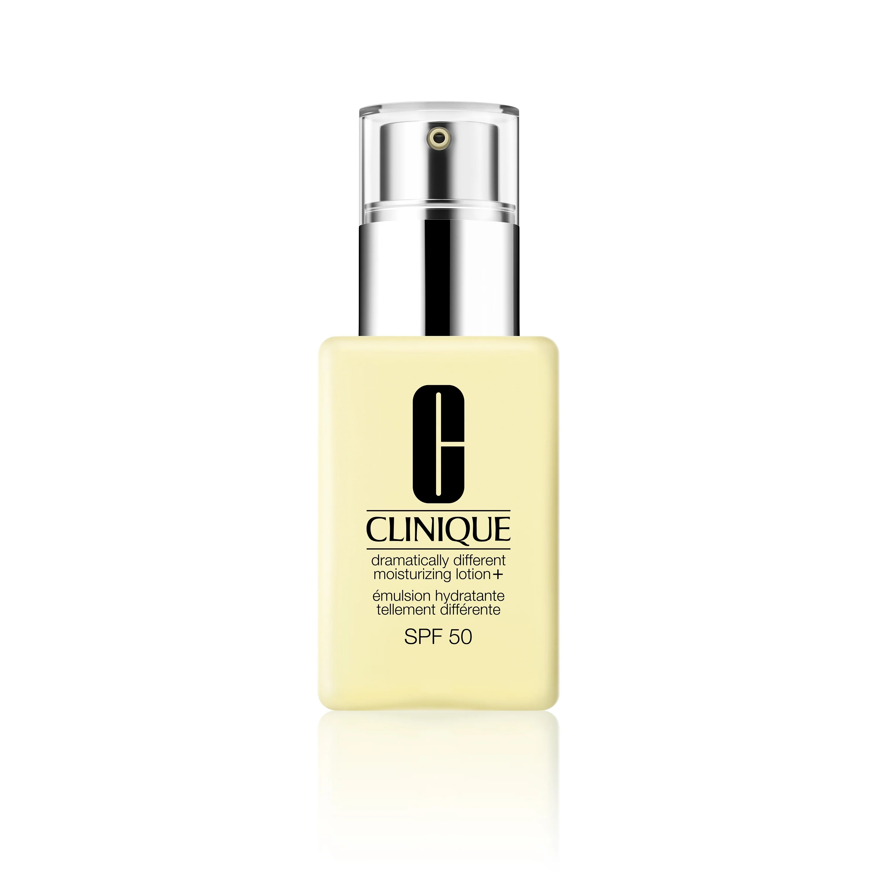 Loțiune hidratantă Dramatically Different™ cu SPF50 în 3 pași - Cremă hidratantă de zi pentru față, cremă de protecție solară pentru corp cu protecție ridicată.