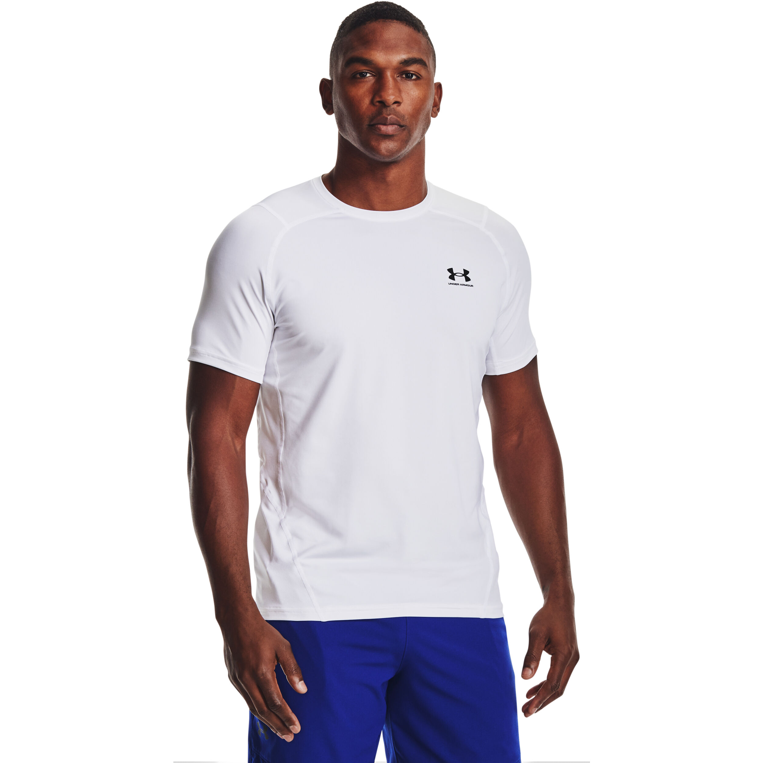 Heatgear Fitted T-Shirt Herren - Weiß