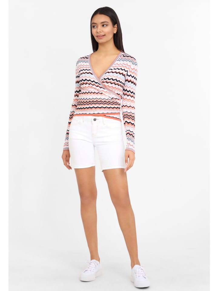 s.Oliver Shorts in offwhite günstig kaufen
