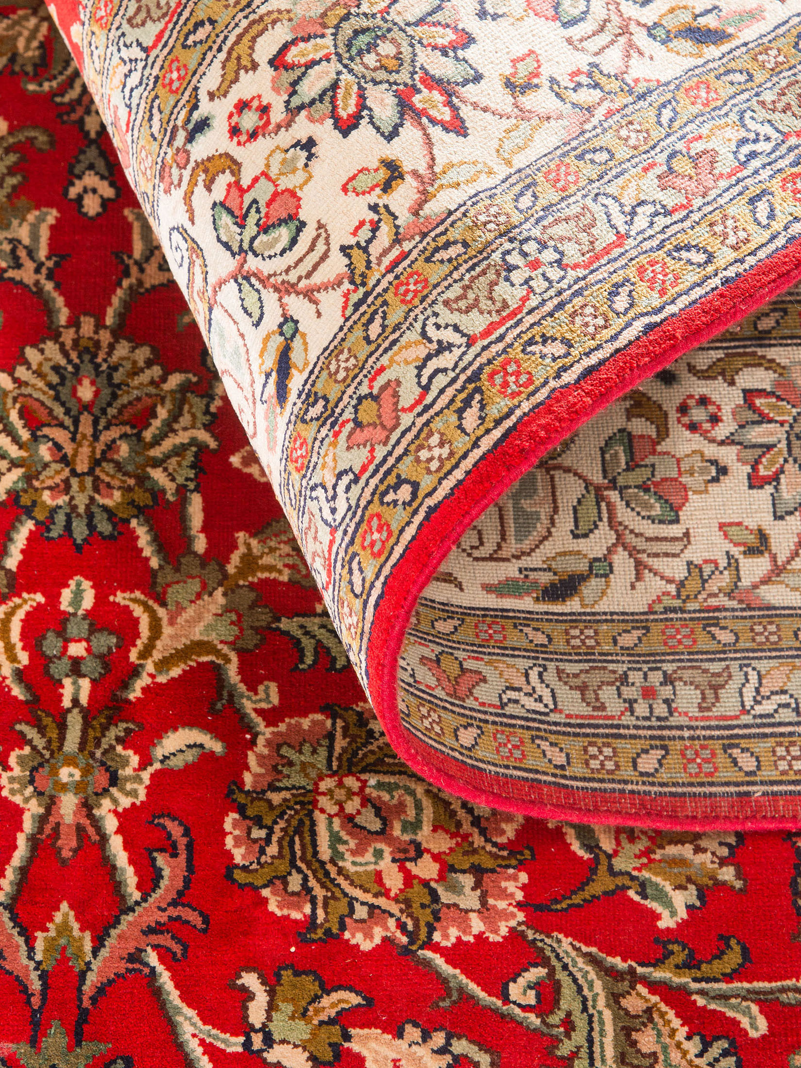 Kaschmir Seide 18/18 ca. 156 x 209 cm, Unikat / Einzelstück