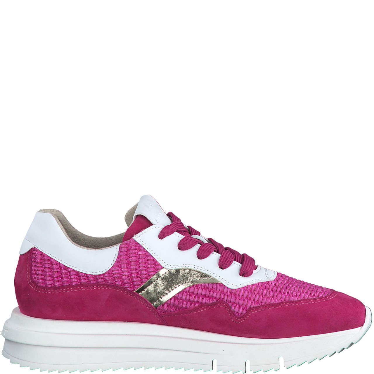 TAMARIS Freizeit Schnürer lila/pink TAMARIS