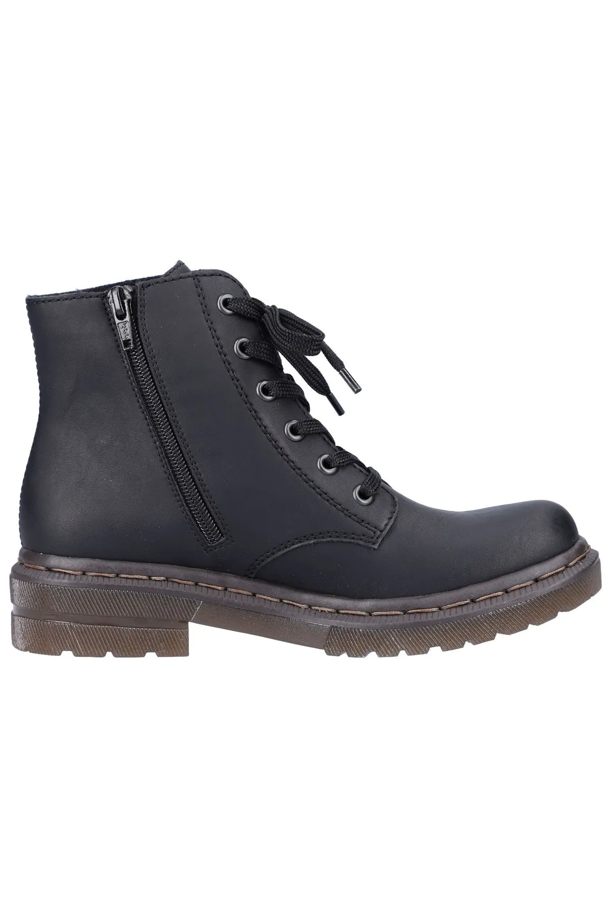Rieker  Stiefelette - Schwarz - Blockabsatz