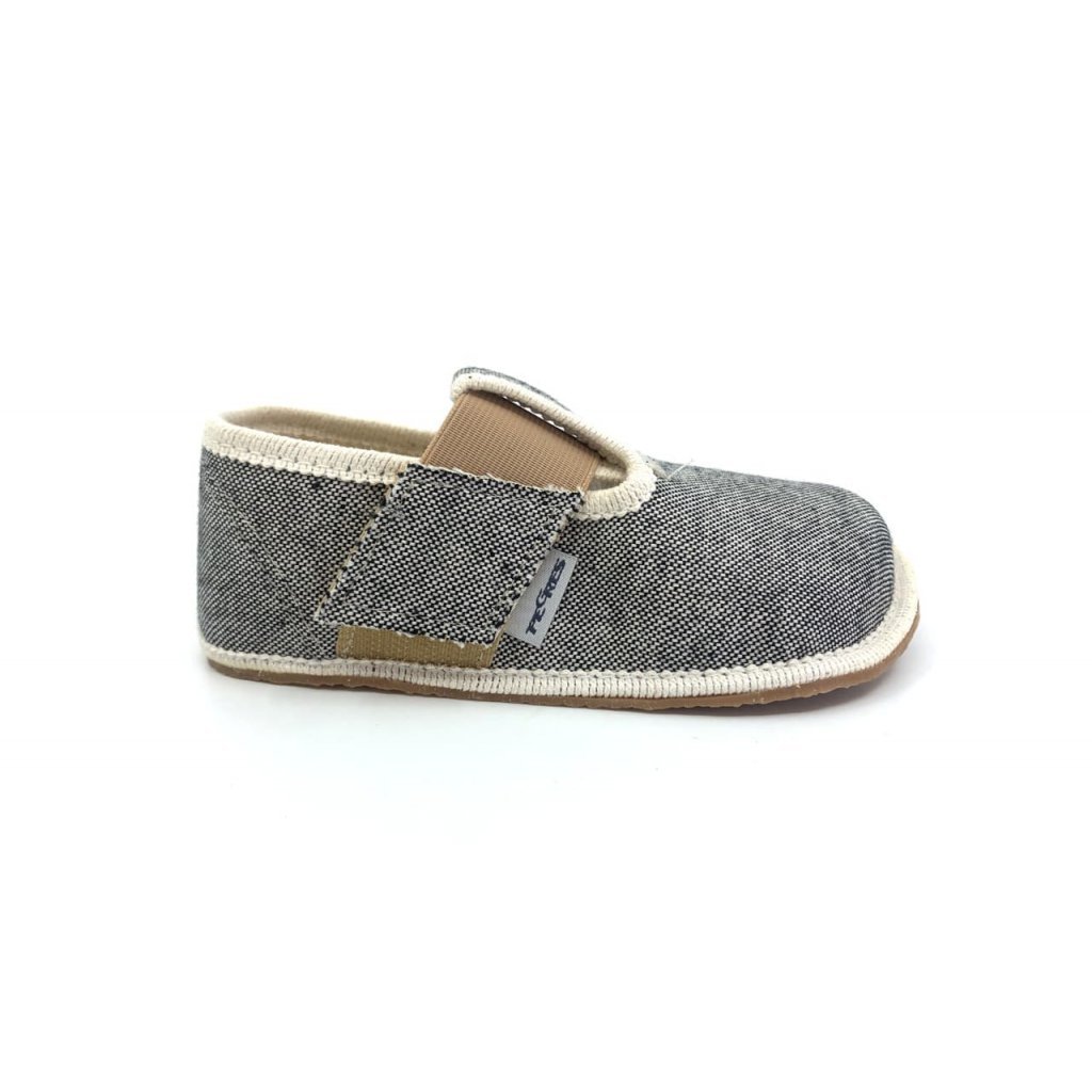 Pegres BF01U Schwarz Barfußhauschuhe