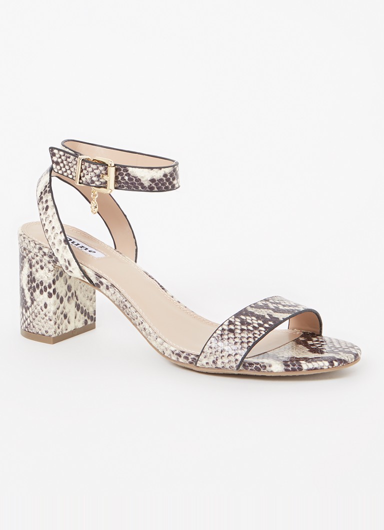 Dune London Memee sandalette van leer