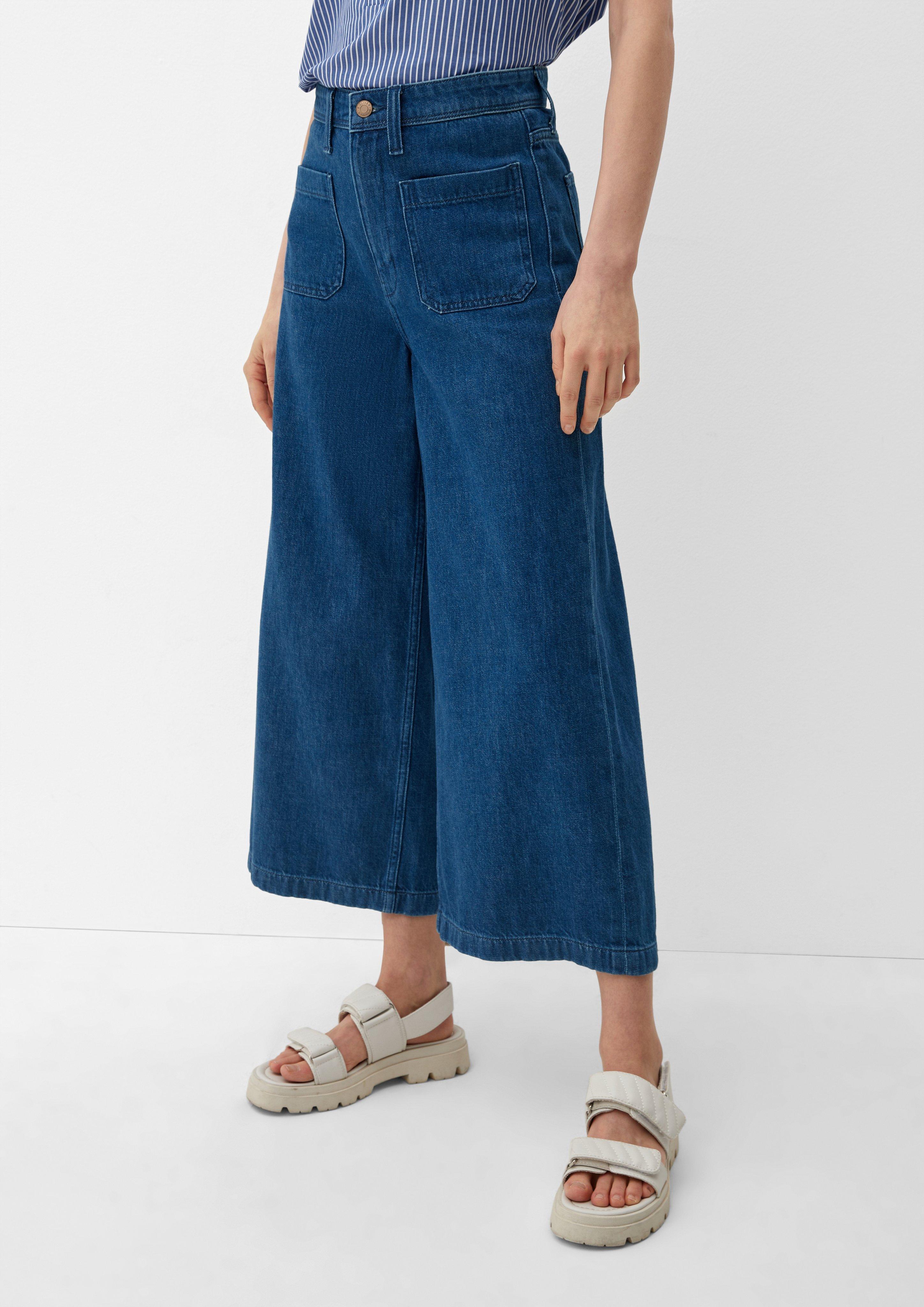 Jeans-Culotte Suri / Regular Fit / High Rise / Wide Leg  2128583-52Z4