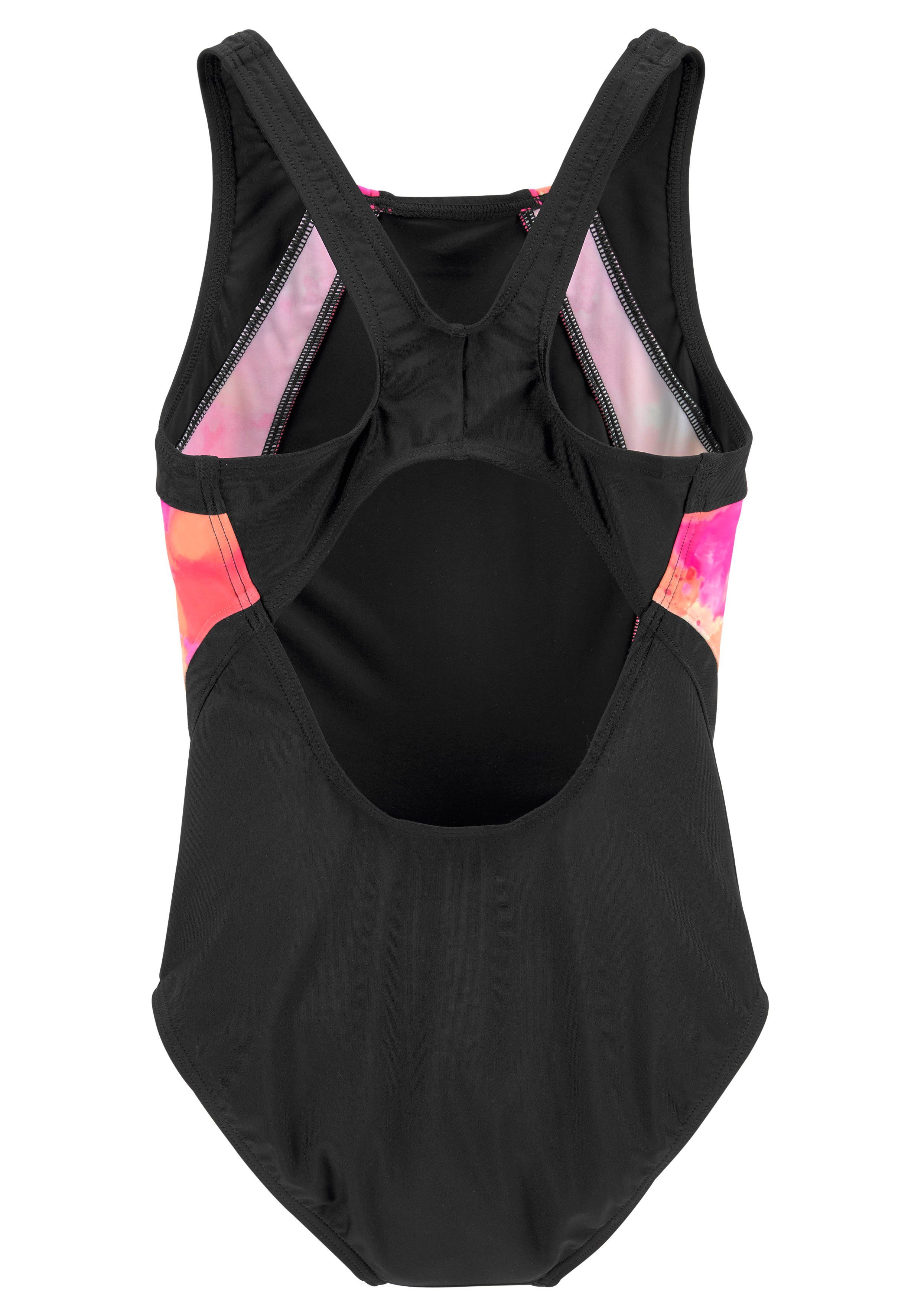 Venice Beach Badeanzug Epica Kids mit neonfarbigem Druck
